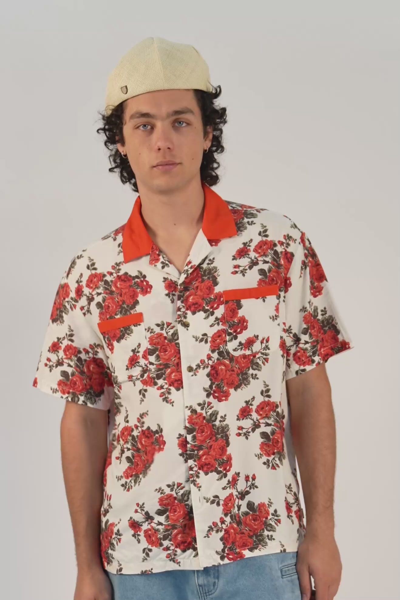 Men's Lafayette Short Sleeve Shirt in Rose Bud – Brixton Europe