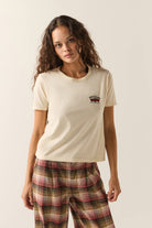 Women's High Speed Standard Crew T-Shirt in the color Whitecap - Women's Front View