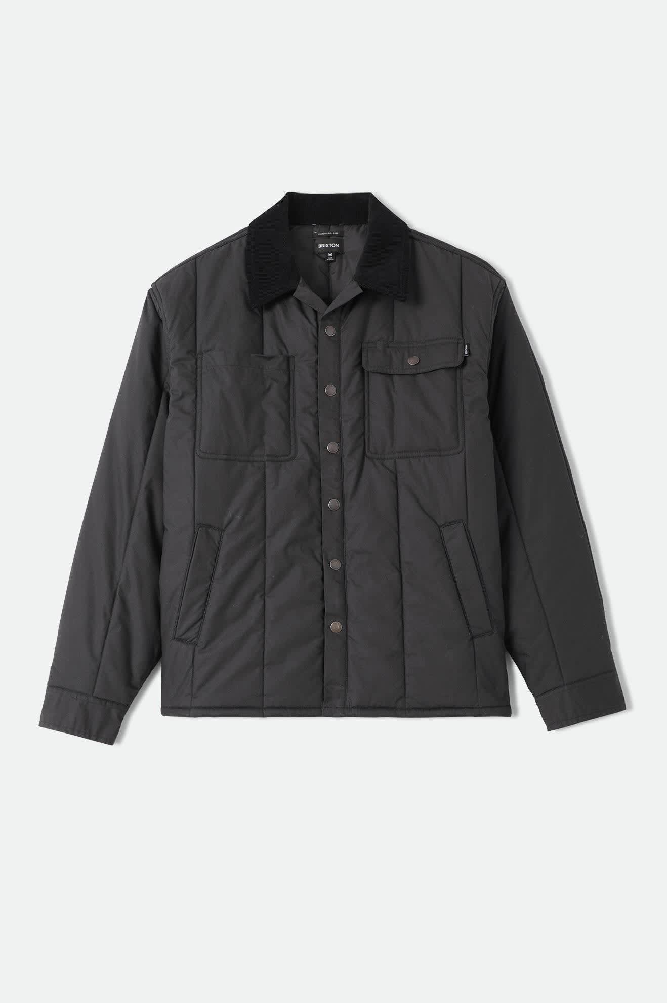 Men's Cass II Jacket in the color Black - Front Product View