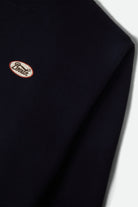 Men's Parson Patch Crew in the color Classic Navy - Additional Laydown image
