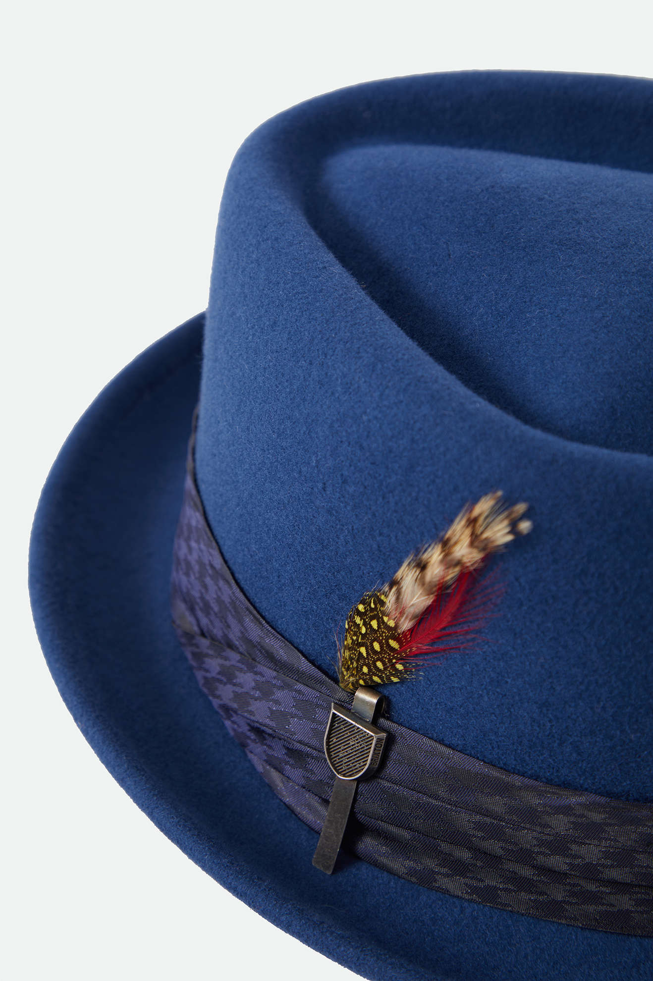 Unisex Stout Pork Pie in the color Classic Navy - Additional Laydown image