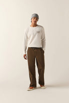 Men's Trails Waffle Knit Top in the color Off White - Additional Fit image