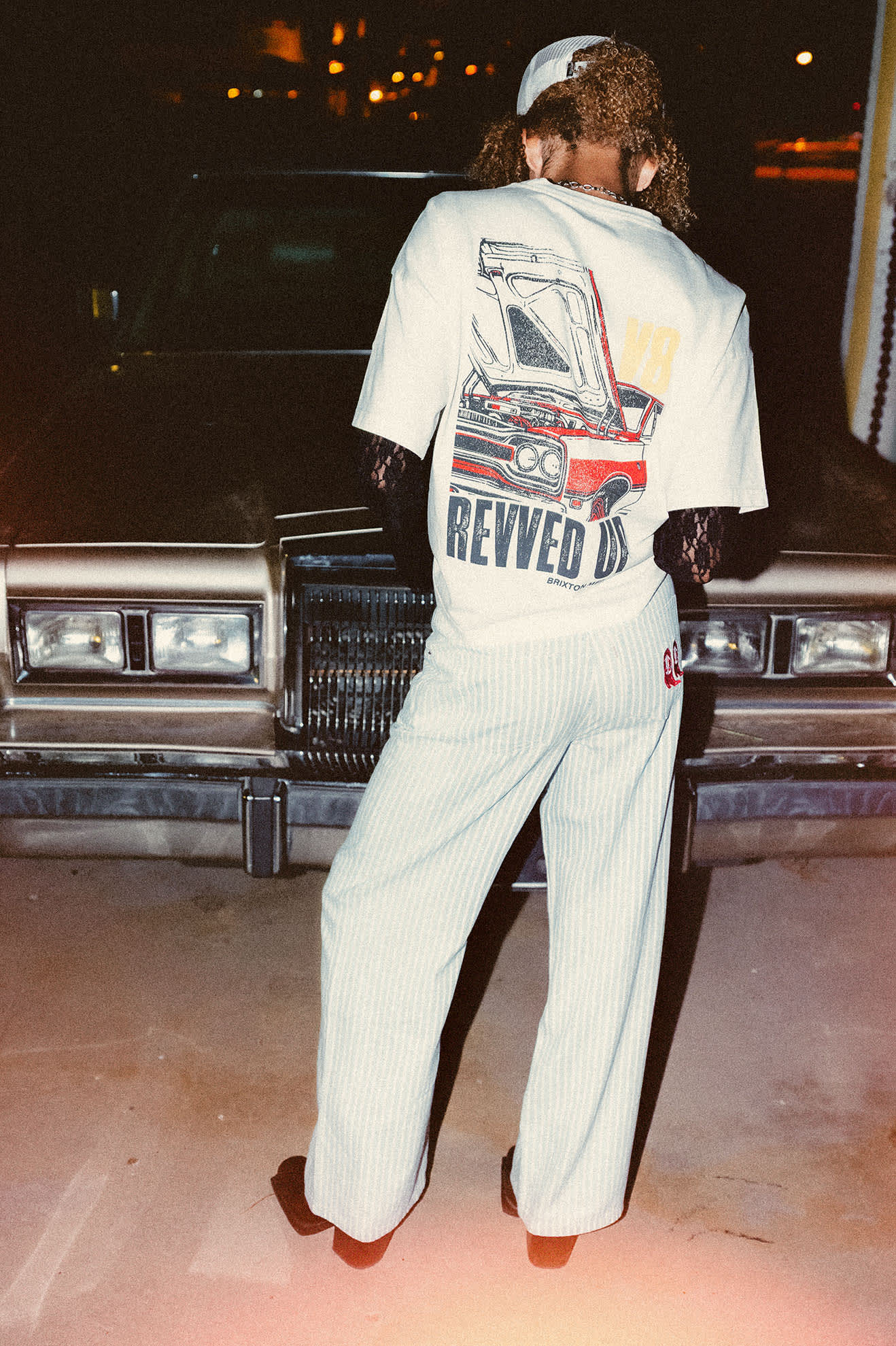 Women's The Chloe 5-Pocket Pant in the color Two Boot Stripe - Women's Lifestyle image