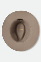 Unisex Wesley Fedora in the color Timeless Taupe - Additional Laydown image