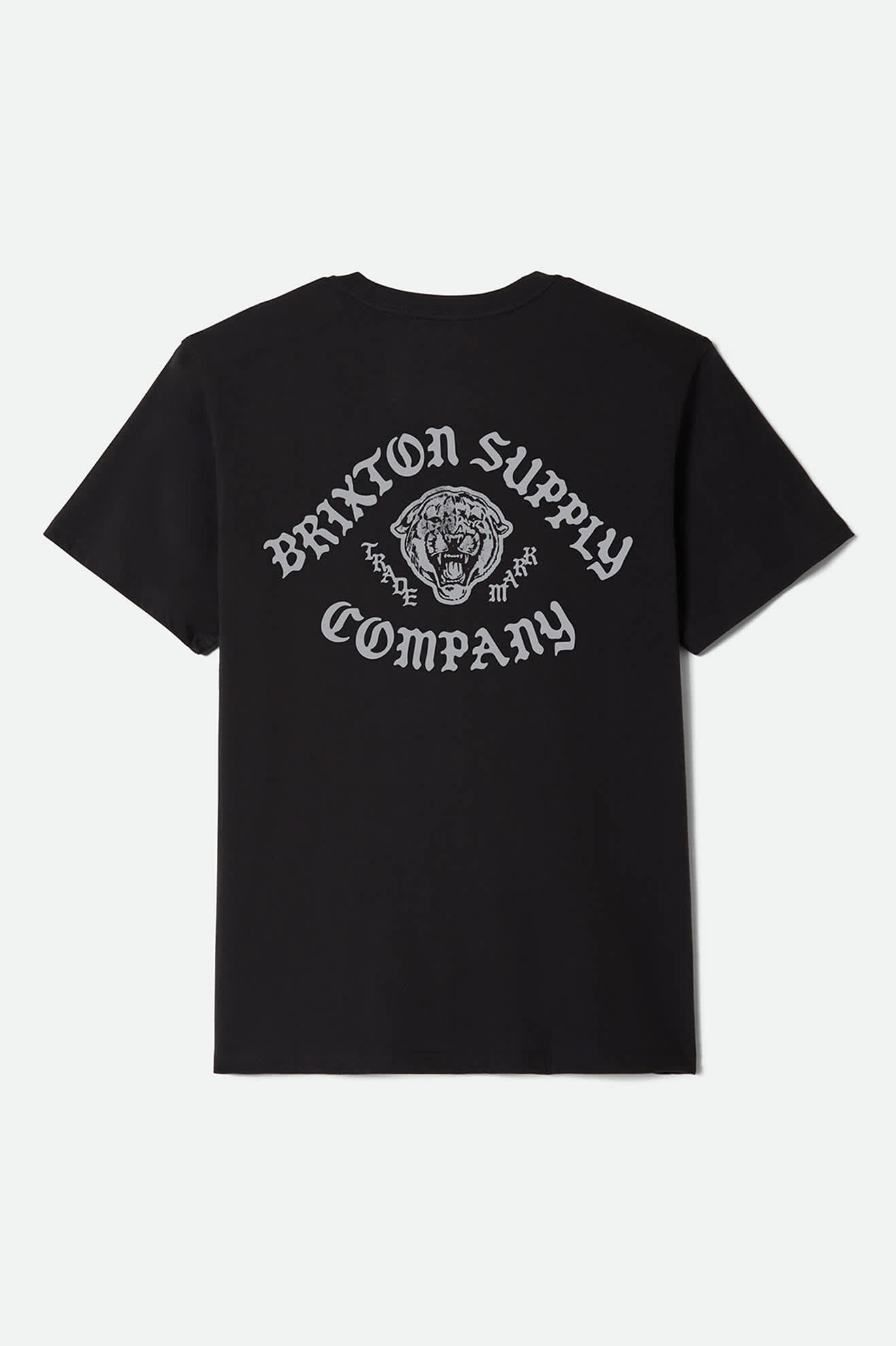 Men's Morado Short Sleeve Standard T-Shirt in Black – Brixton Europe