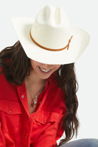 Unisex Laredo Straw Cowboy Hat in the color Bone - Additional Fit image