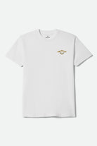 Men's Beekman Short Sleeve Shirt in the color White - Front Product View