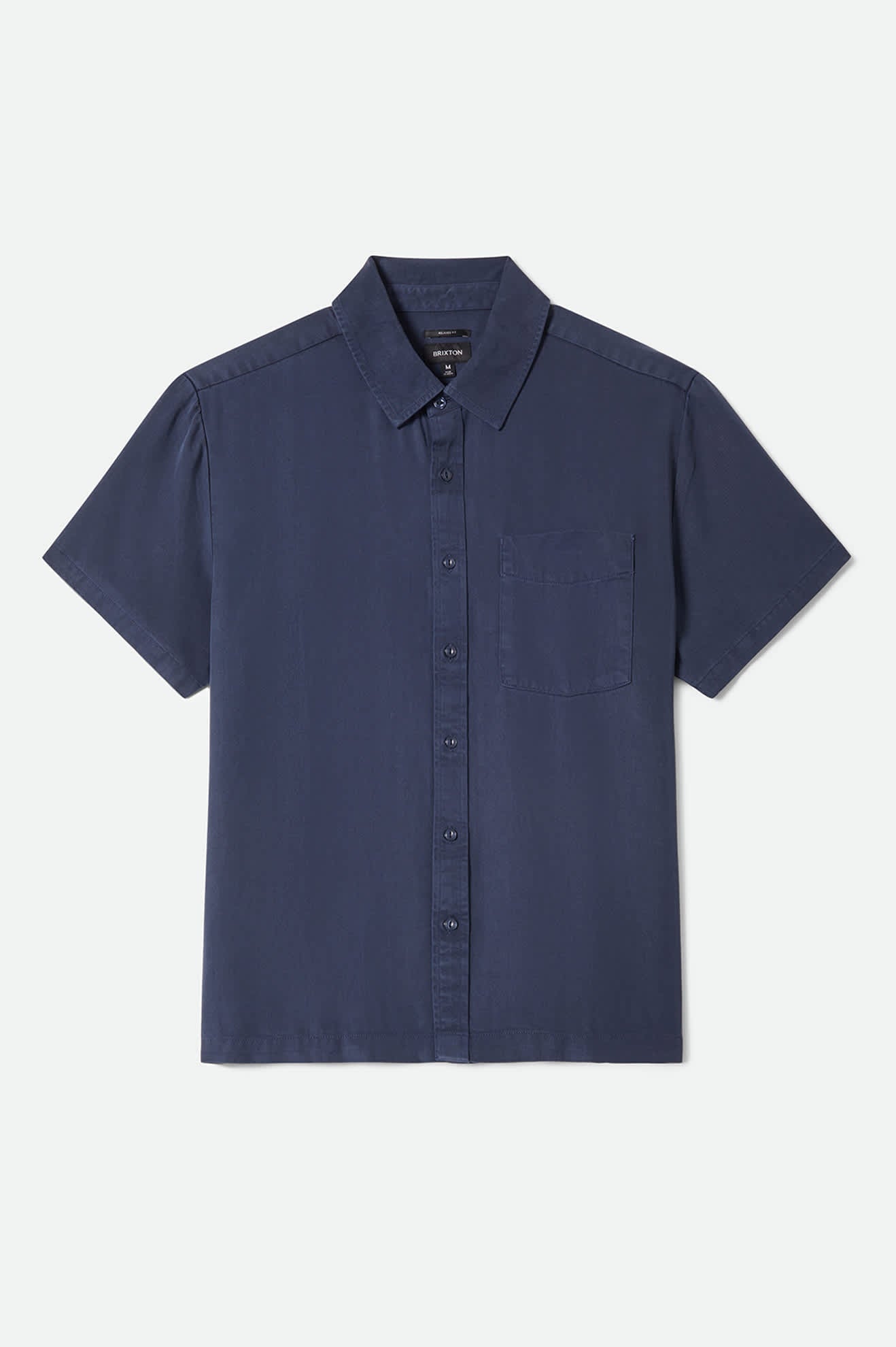 Men's Cooling Comfort Short Sleeve Shirt in the color Midnight Navy - Front Product View
