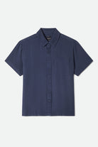 Men's Cooling Comfort Short Sleeve Shirt in the color Midnight Navy - Front Product View