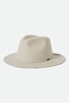 Women's Wesley Fedora in the color Off White - Front Product View