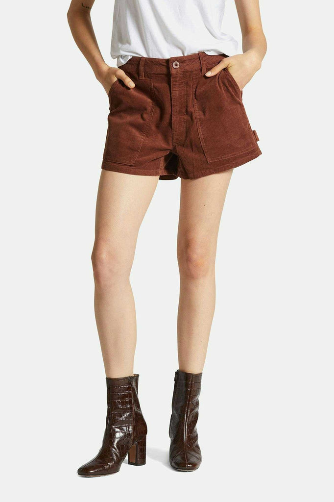 Women's Fit, Front View | Alameda Short - Sepia
