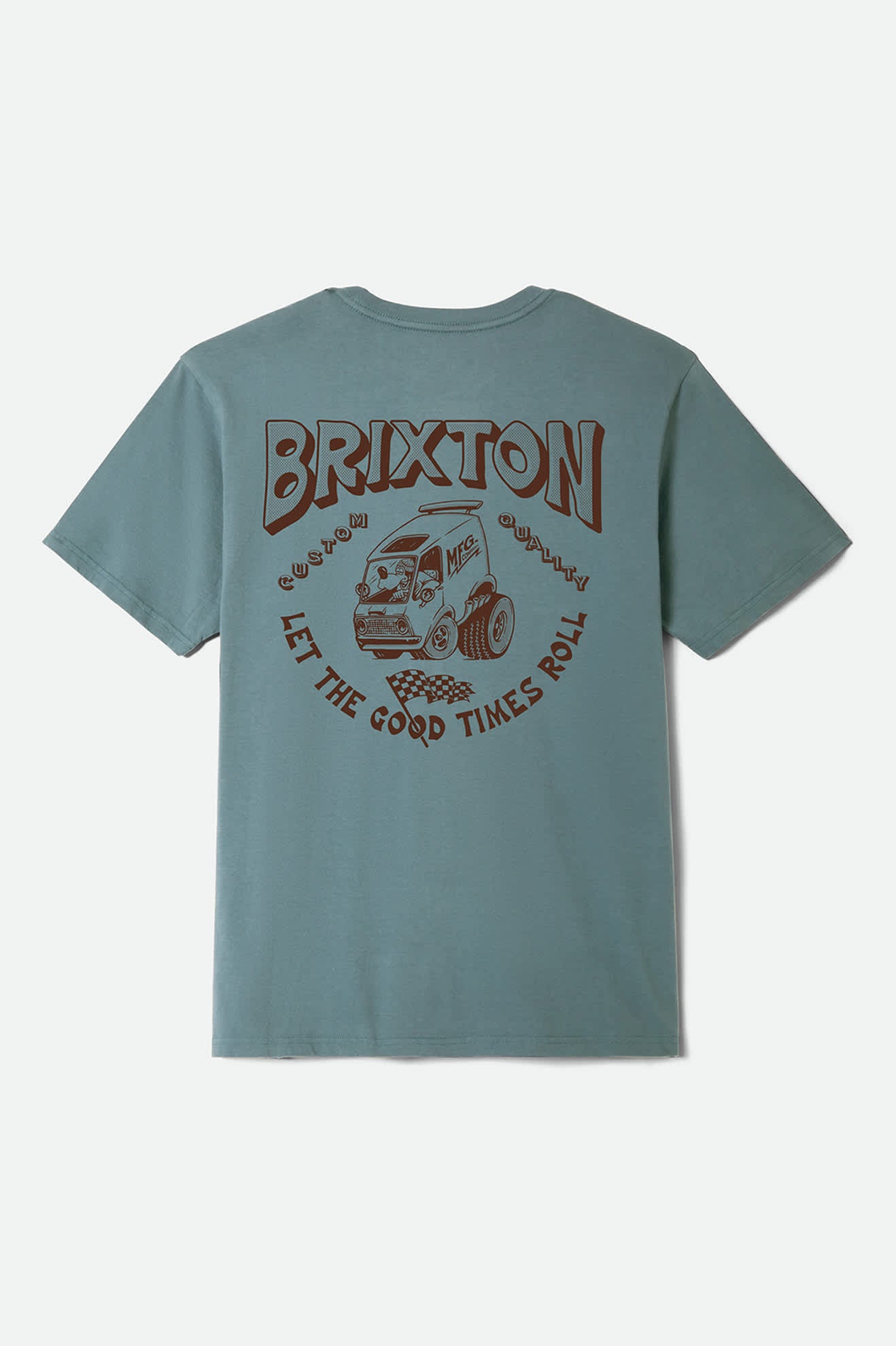 Men's Garnet Short Sleeve Standard T-Shirt in Ocean Breeze
