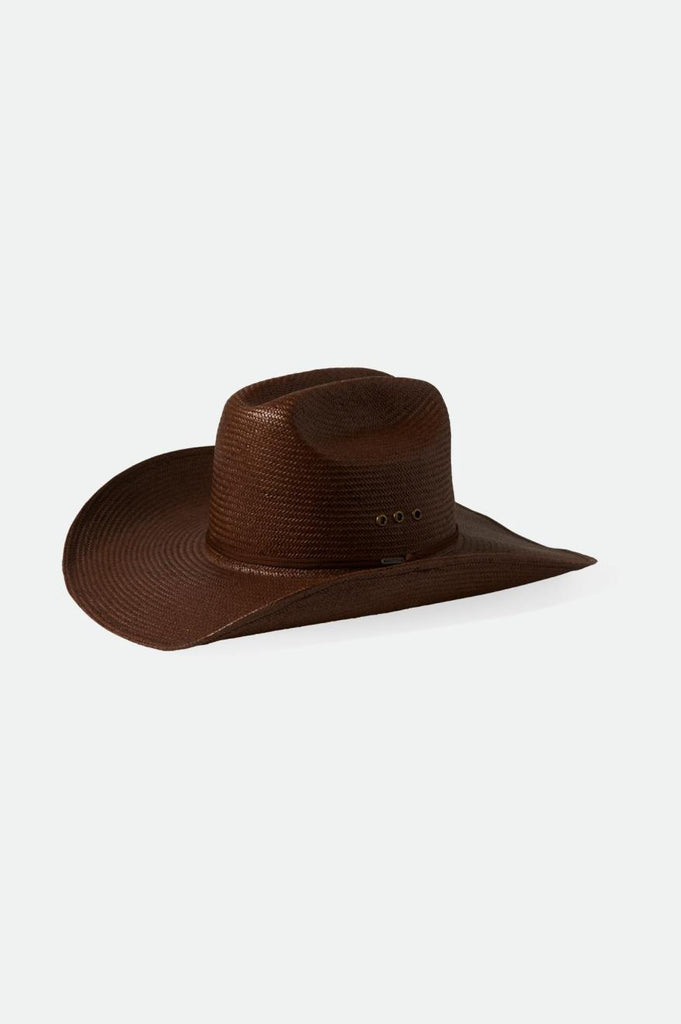 Brixton El Paso Straw Reserve Cowboy Hat - Copper