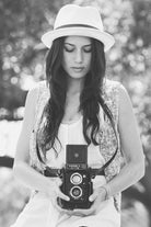 Unisex Castor Fedora in the color Tan - Women's Featured View