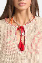 Women's The Crochet Cover Up in the color Timeless Taupe - Additional Fit image