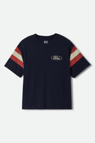 Men's Ford Built Tough Jersey in the color American Navy - Front Product View