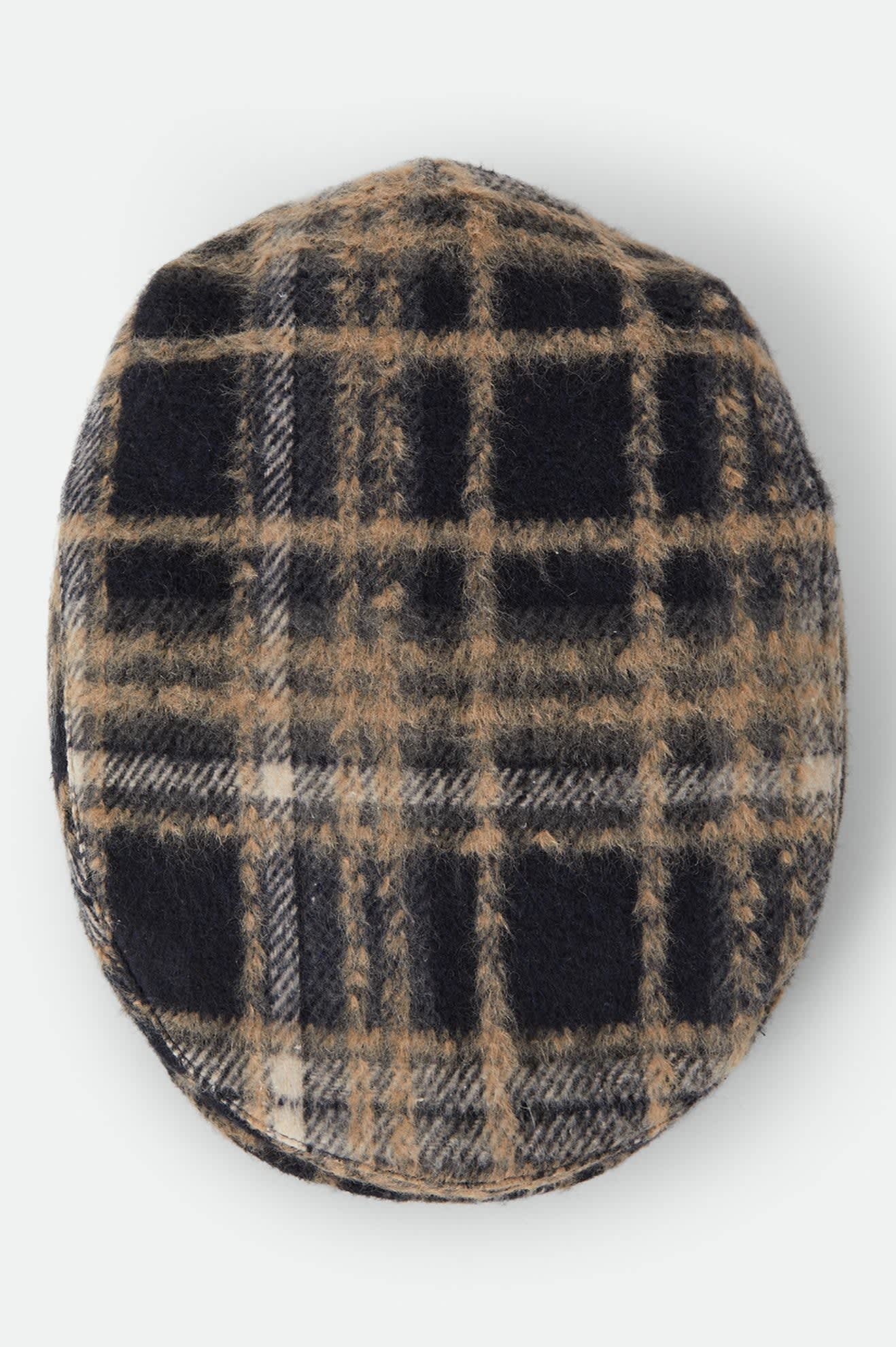 Unisex Century Barrel Snap Cap in the color Navy/Sand/Cream - Additional Laydown image