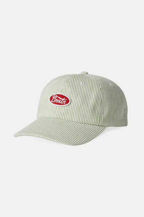 Brixton Unisex Parsons LP Adjustable Hat - Sand/Sea Kelp | Profile