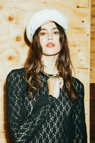 Women's Dolly Slim L/S Knit T-Shirt in the color Black - Men's Lifestyle image