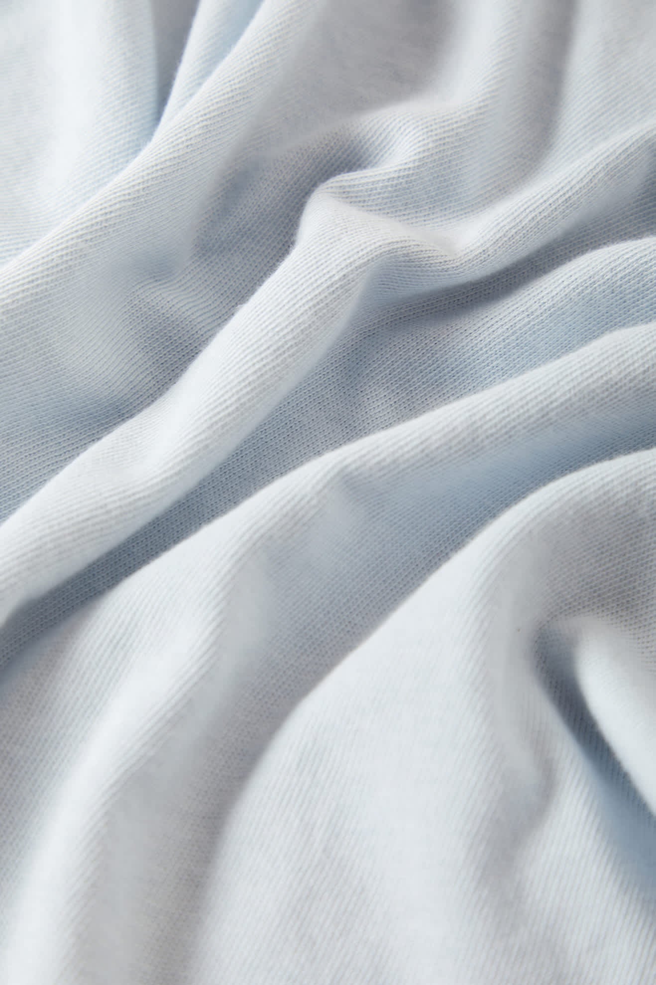 Women's Carefree Organic Garment Dye Cropped Tank in the color Blue Aura - Additional Laydown image