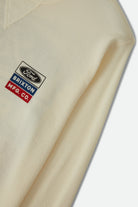 Men's Ford Service Dept Waffle T-Shirt in the color Wimbledon White - Additional Laydown image