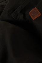 Men's Builders Carpenter Baggy Short in the color Washed Black - Additional Style View