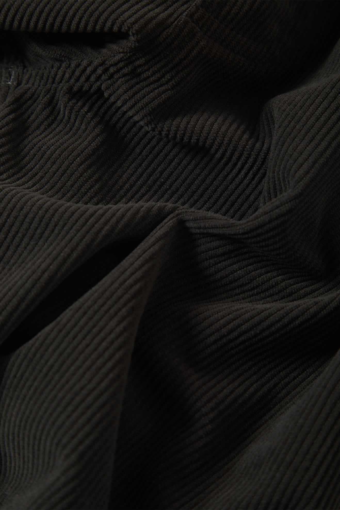 Men's Everyday Corduroy Short in the color Vintage Black - Additional Laydown image