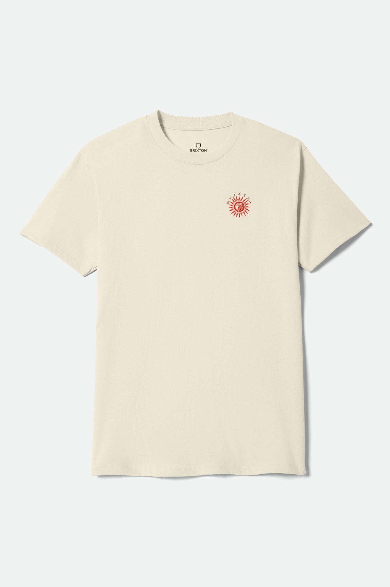 Men's Dark Paradise Short Sleeve Shirt in Cream – Brixton Europe