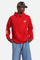 Men's Woodburn Hoodie in the color Adrenaline Rush - Men's Front View