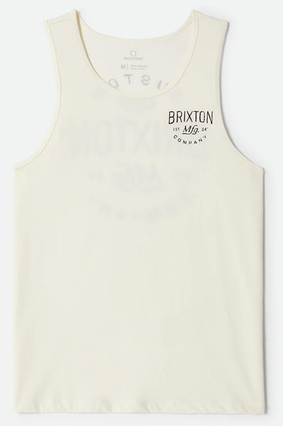 Men's Fremont Tank Top in Off White – Brixton Europe