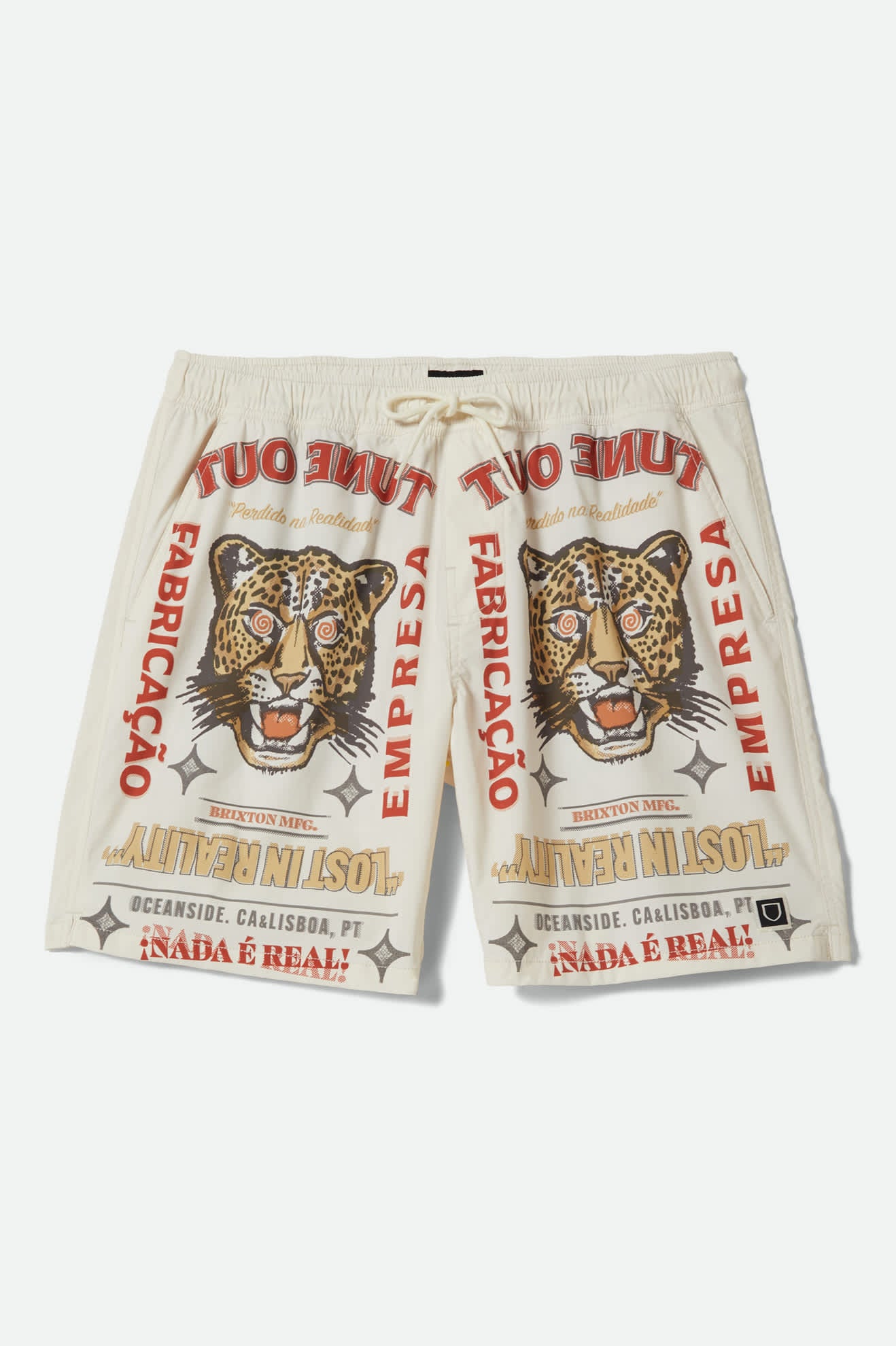 Men's Everyday Stretch Hybrid Short 7" in the color Lost In Reality - Front Product View