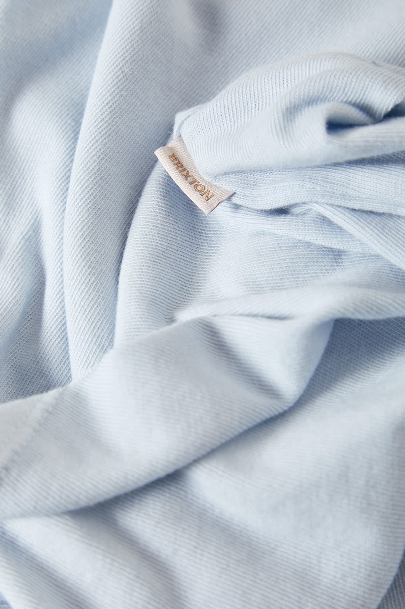 Women's Carefree Organic Garment Dye Perfect T-Shirt in the color Blue Aura - Additional Laydown image