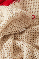 Women's The Crochet Cover Up in the color Timeless Taupe - Additional Laydown image