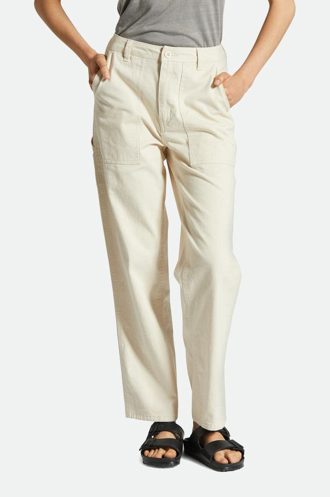 Women's Fit, Front View | Alameda Pant - Natural