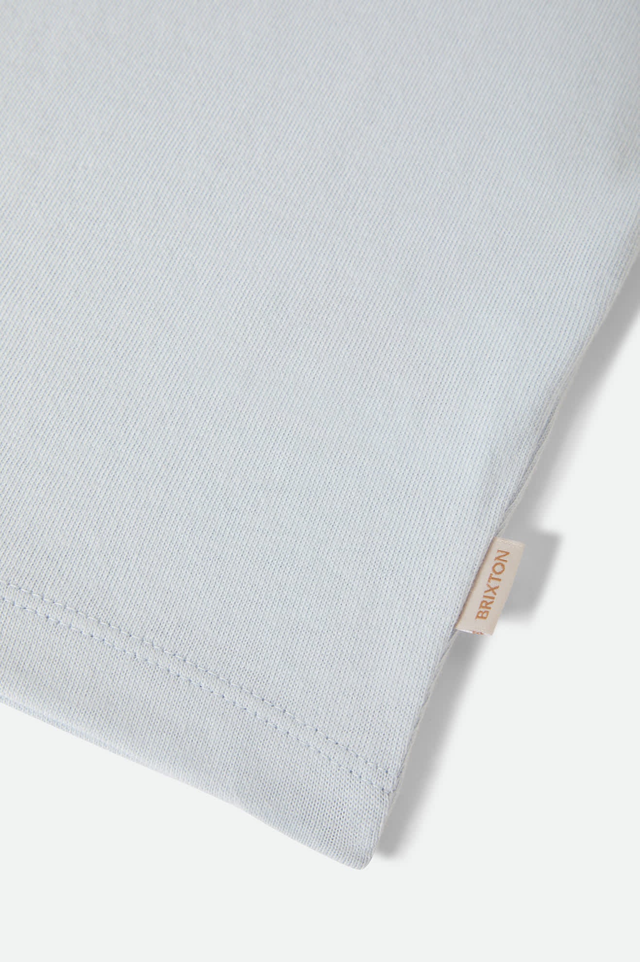 Women's Carefree Organic Garment Dye Cropped Tank in the color Blue Aura - Additional Laydown image