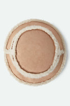 Women's Ellee Cozy Bucket Hat in the color Natural Sherpa/Faux Suede - Additional Laydown image
