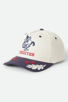 Women's Rodeo Netplus Snapback in the color Off White/Navy - Front Product View