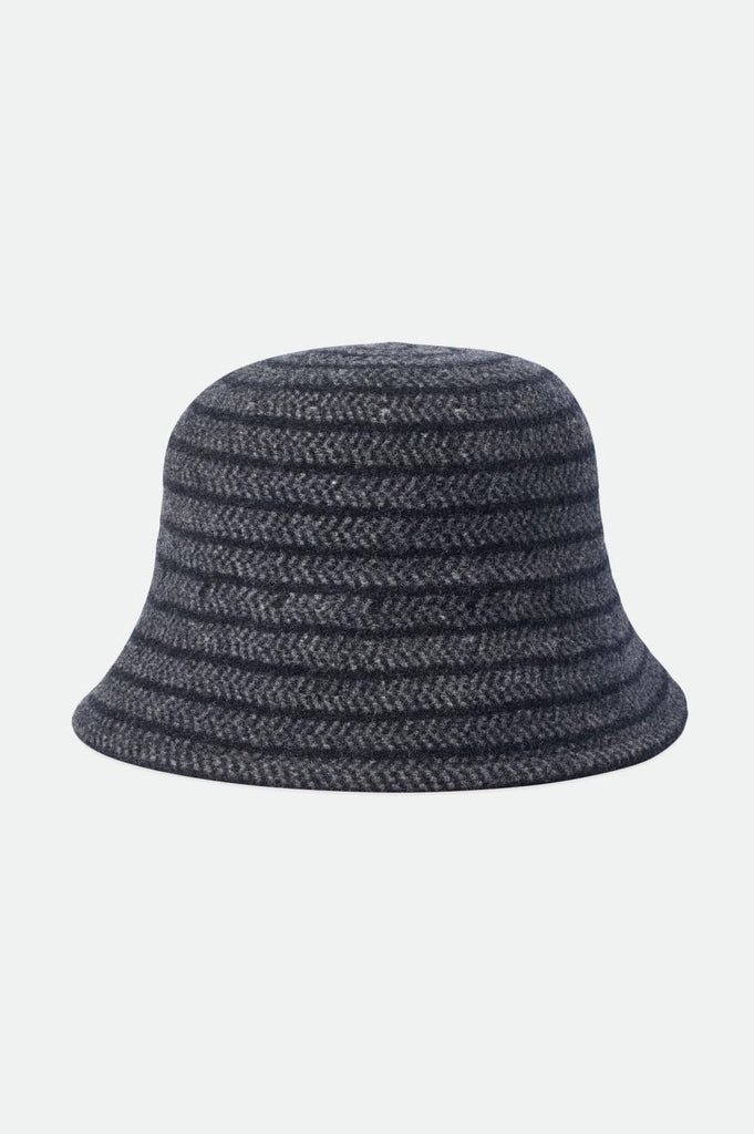 Brixton Clearview Bucket Beanie - Black/Grey Marl