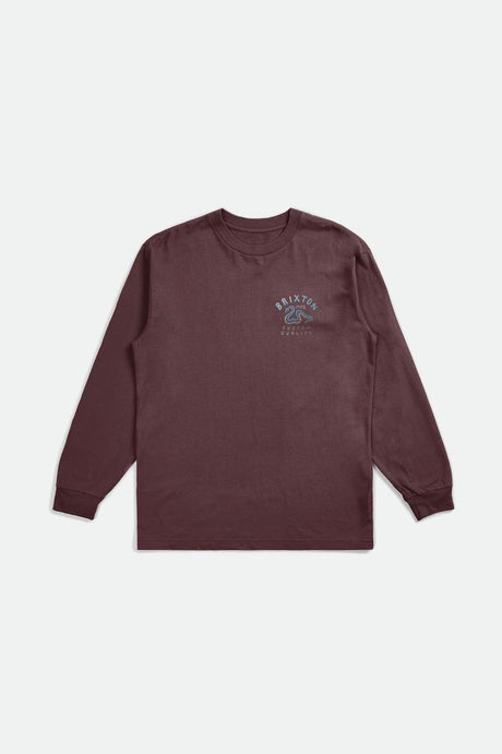 Clymer L/S Standard Tee - Mahogany