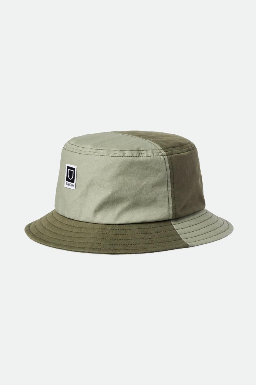 Beta Packable Bucket Hat - Mineral Grey/Olive Surplus