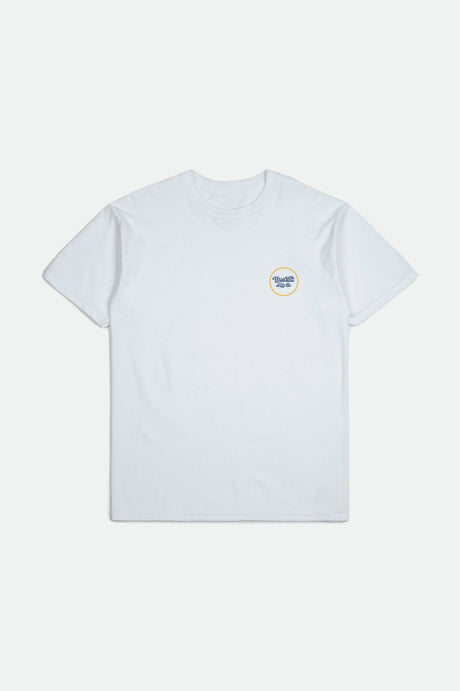 Boys Wheeler II S/S Standard Tee -  White