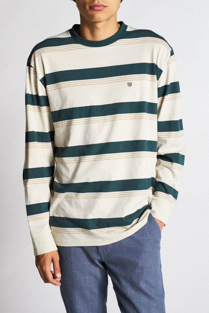 Brixton Hilt L/S Knit - Emerald