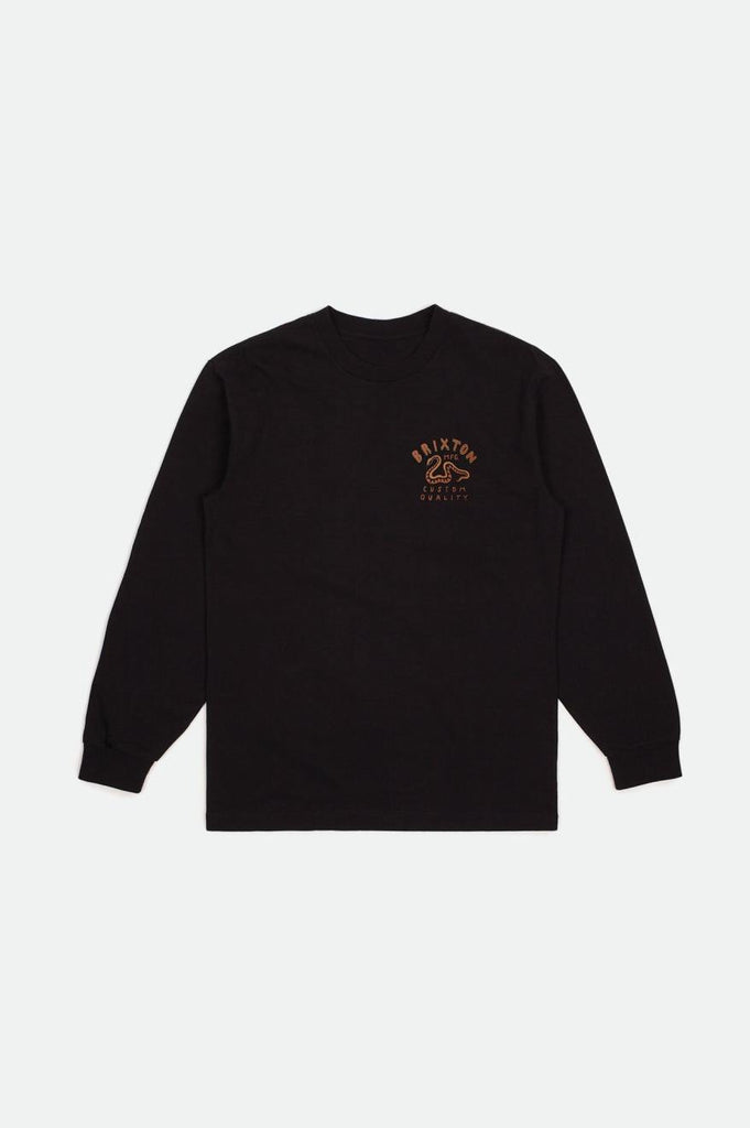 Brixton Clymer L/S Standard Tee - Black