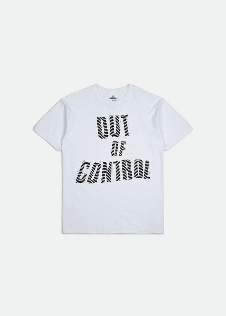 Brixton Strummer Out Of Control S/S Standard Tee - White