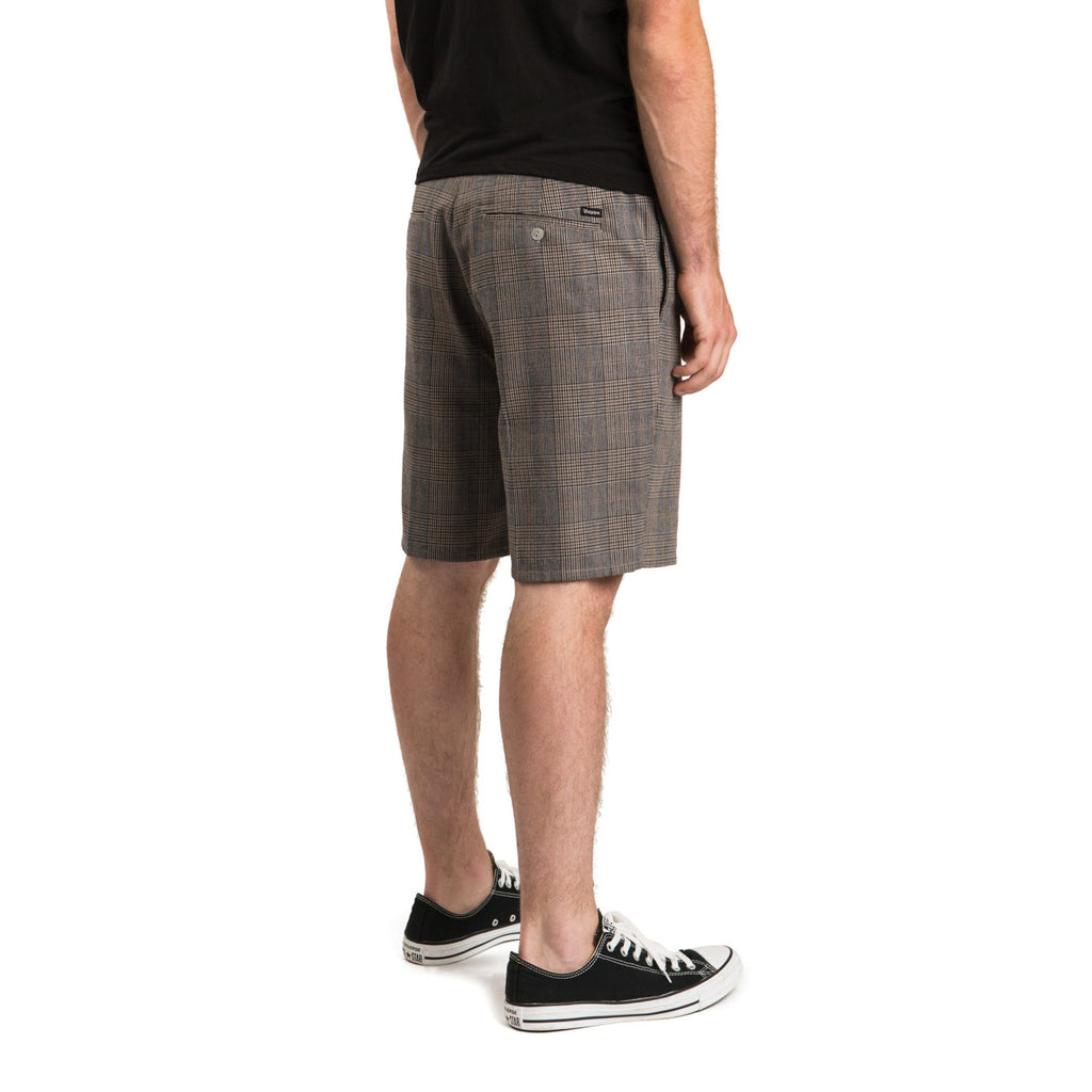 Brixton Graduate Slack Short - Grey Plaid