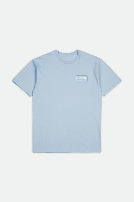 Boys Palmer S/S Standard Tee -  Light Blue