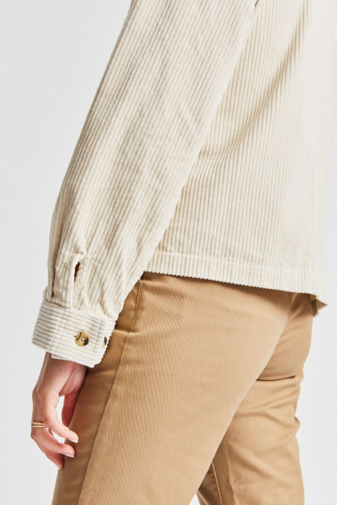 Brixton Alberta L/S Overshirt - Ivory