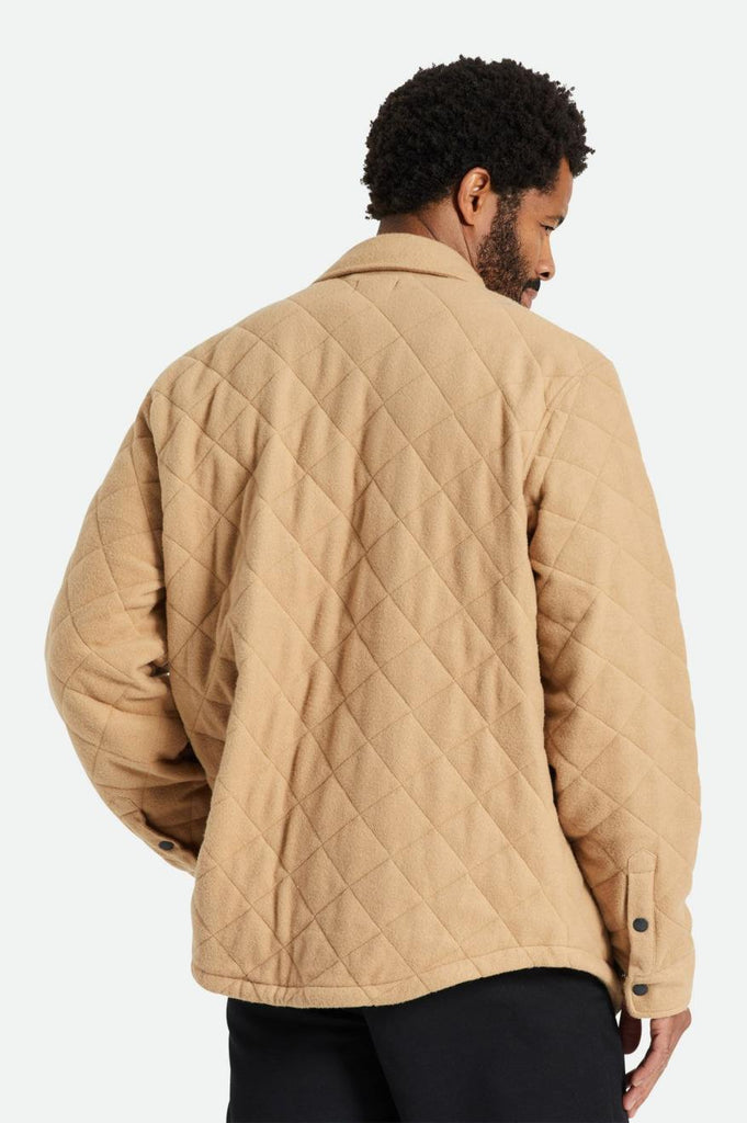 Brixton Cass Quilted Fleece Jacket - Mojave