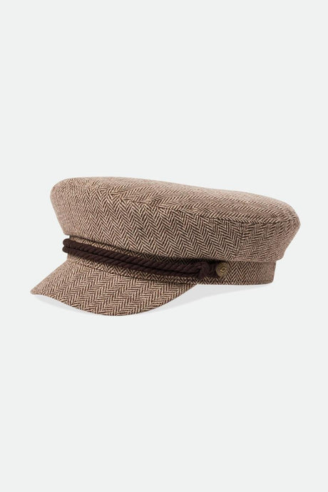 Fiddler Fisherman Cap - Dark Earth/Sand