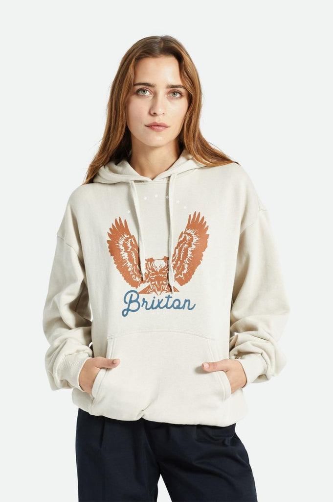 Brixton Freebird Women Hoodie - Beige